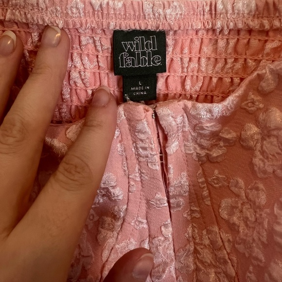 NWOT Wild Fable Floral Corset Top - Picture 4 of 6